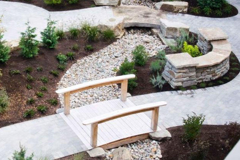 Brydges Landscape Architects - Dry Creek Riverbed